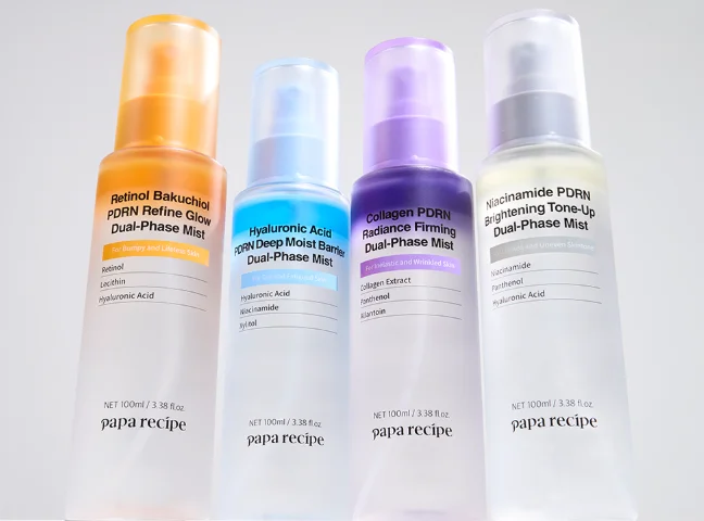 Papa Recipe pdrn mist line up