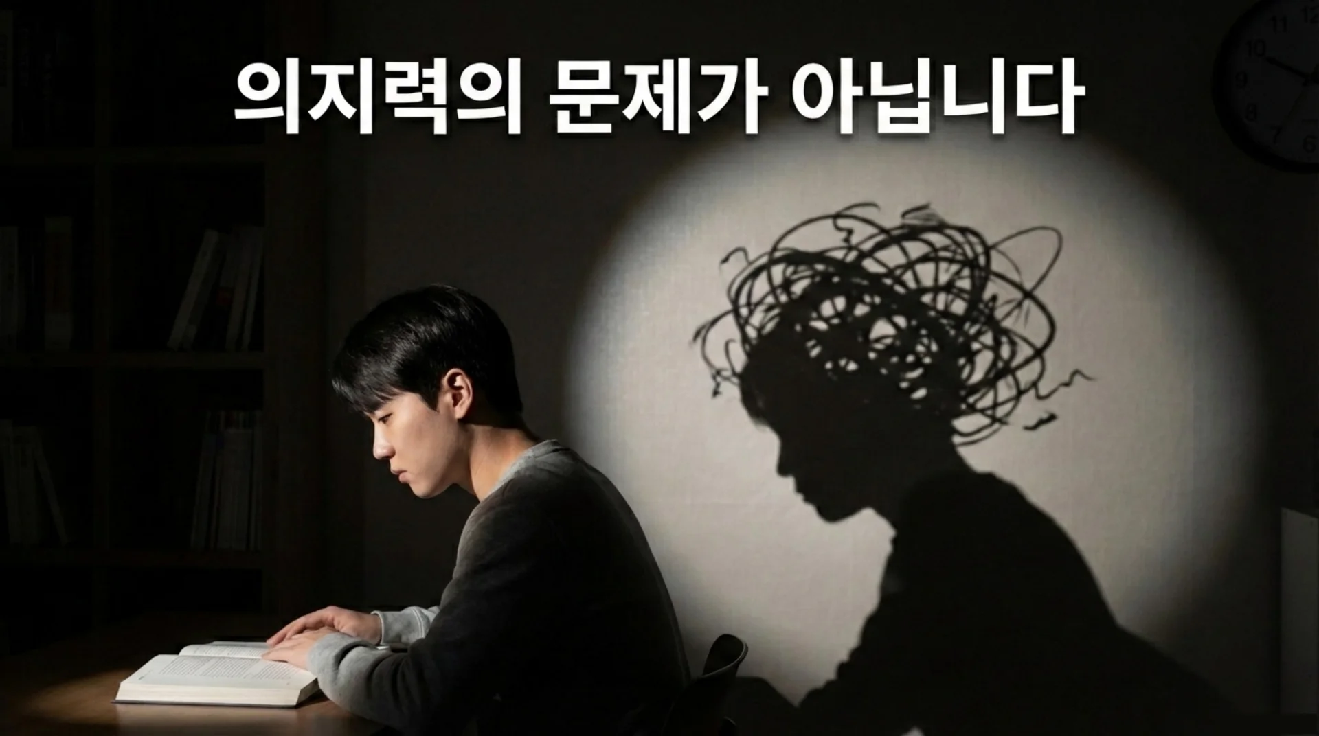 공부 집중 안 되는 이유 의지력 문제 아님 몰입 방해 심리