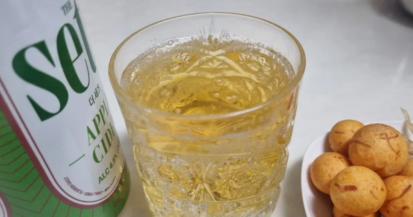 간편한 안주로도 알맞는 더세츠 애플사이더