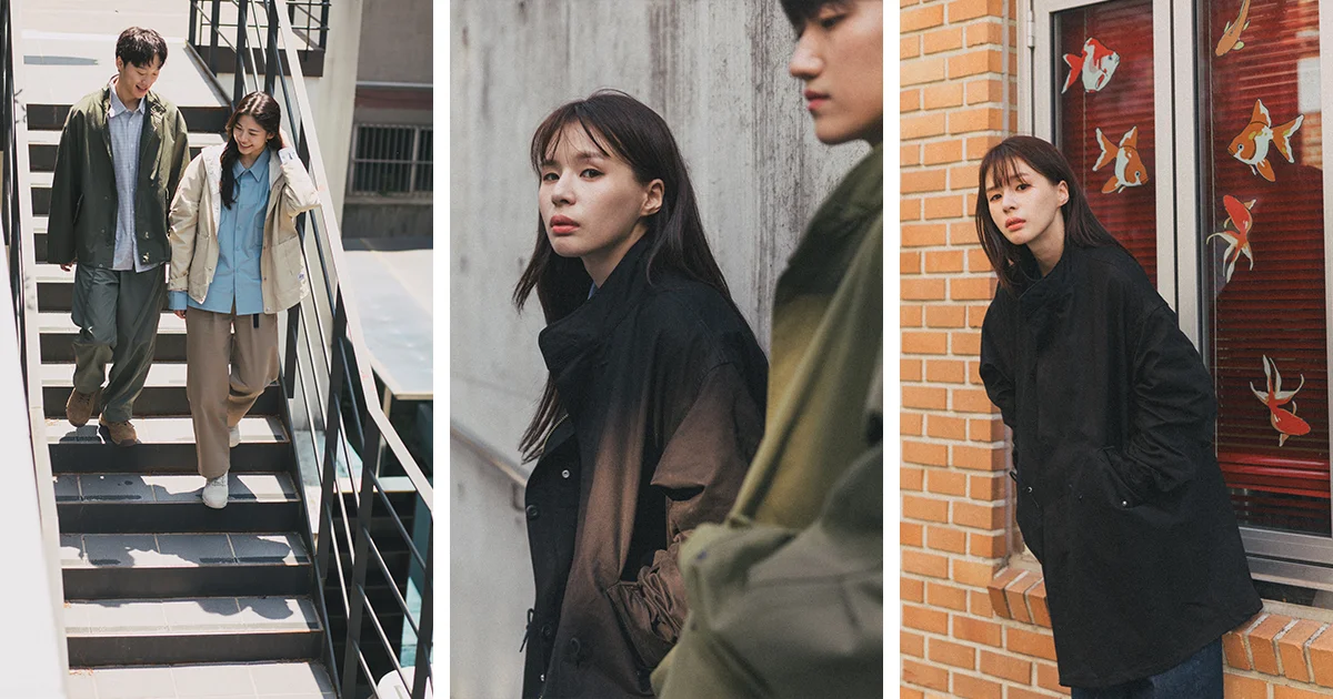 대한민국 대표 아웃도어 브랜드 네파(NEPA)의 고성능 등산화 '사나래' 제품 연출컷. 산행에 최적화된 접지력과 안정적인 피팅감을 시각적으로 강조한 비티와이플러스의 촬영 포트폴리오로, 자연과 도심을 아우르는 세련된 디자인과 기능적 디테일을 담은 이미지.