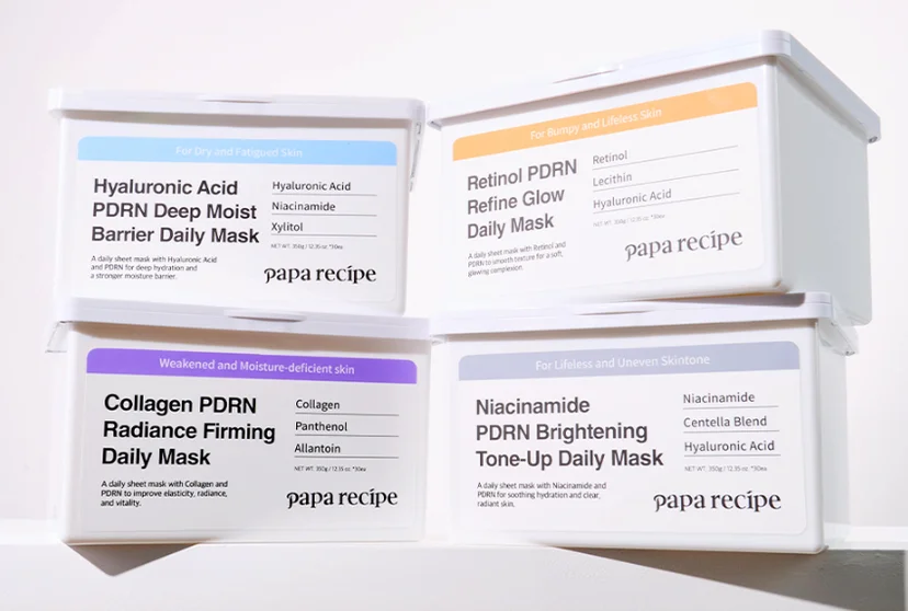 papa recipe pdrn mask line up