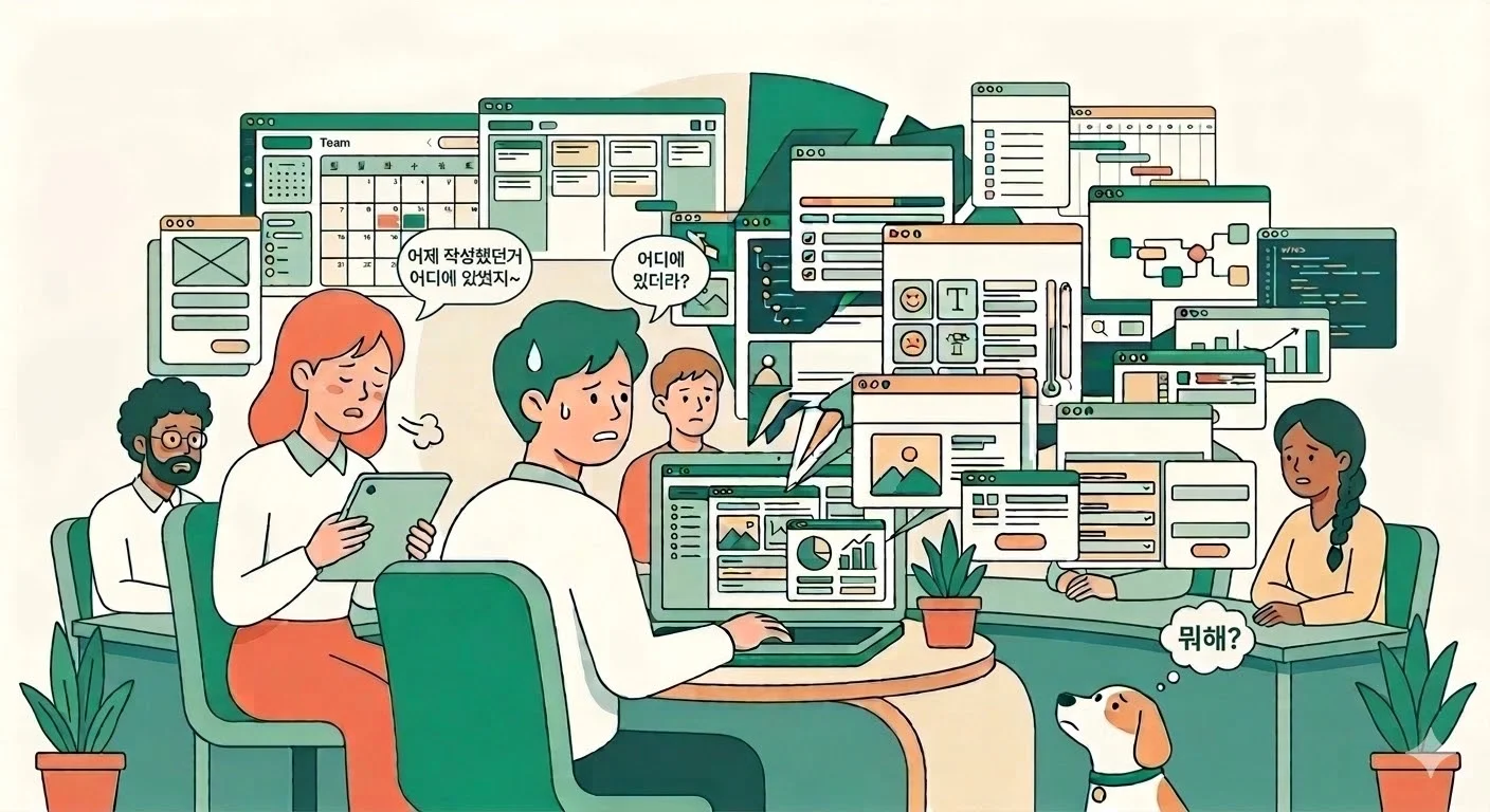 SaaS 기능 과잉 현상을 보여주는 이미지