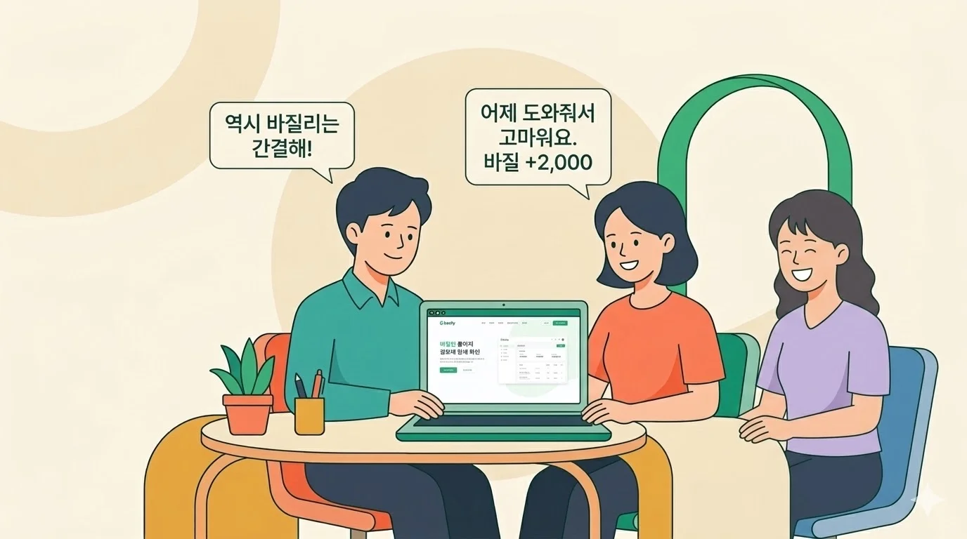 심플한 협업툴로 정리된 깔끔한 바질리 협업 환경