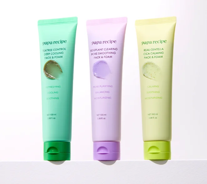 Papa Recipe pack&foam line up