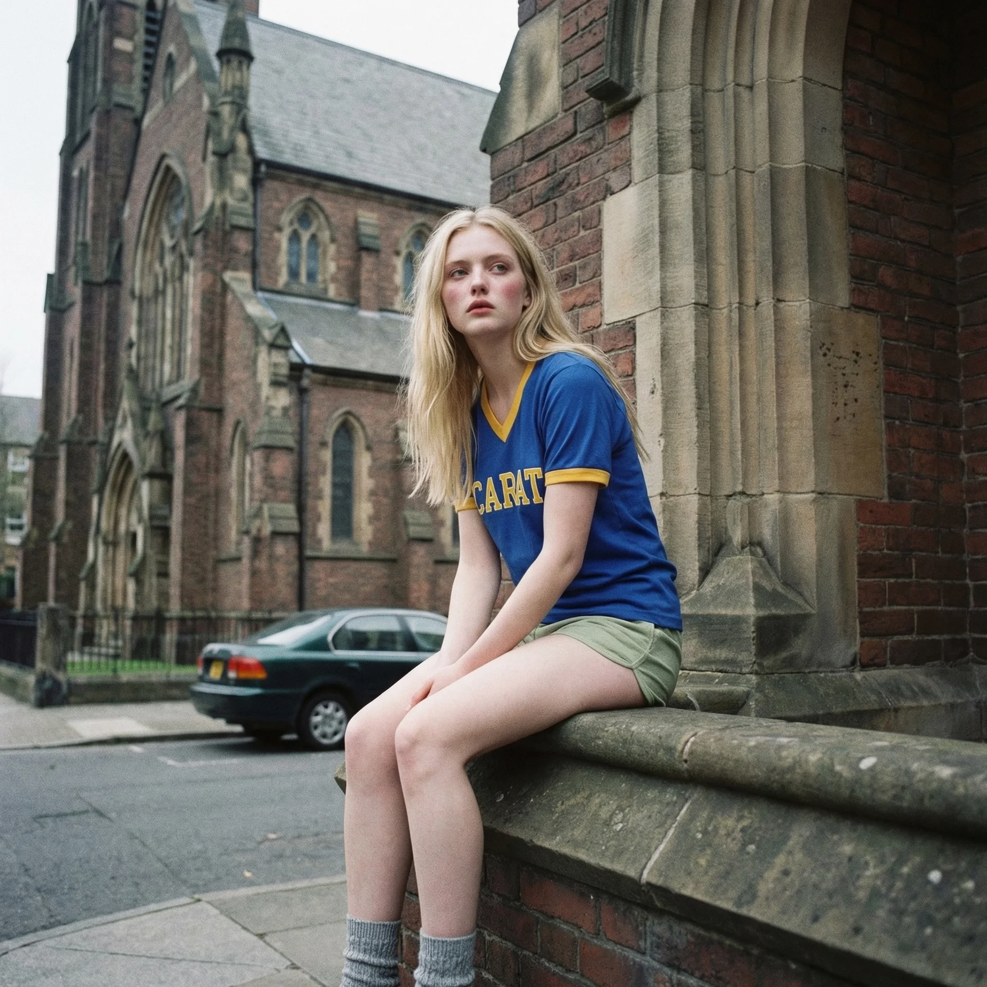 나노바나나 프로로 생성한 백인 여성의 스냅샷 - 이미지 생성 AI 비교 중