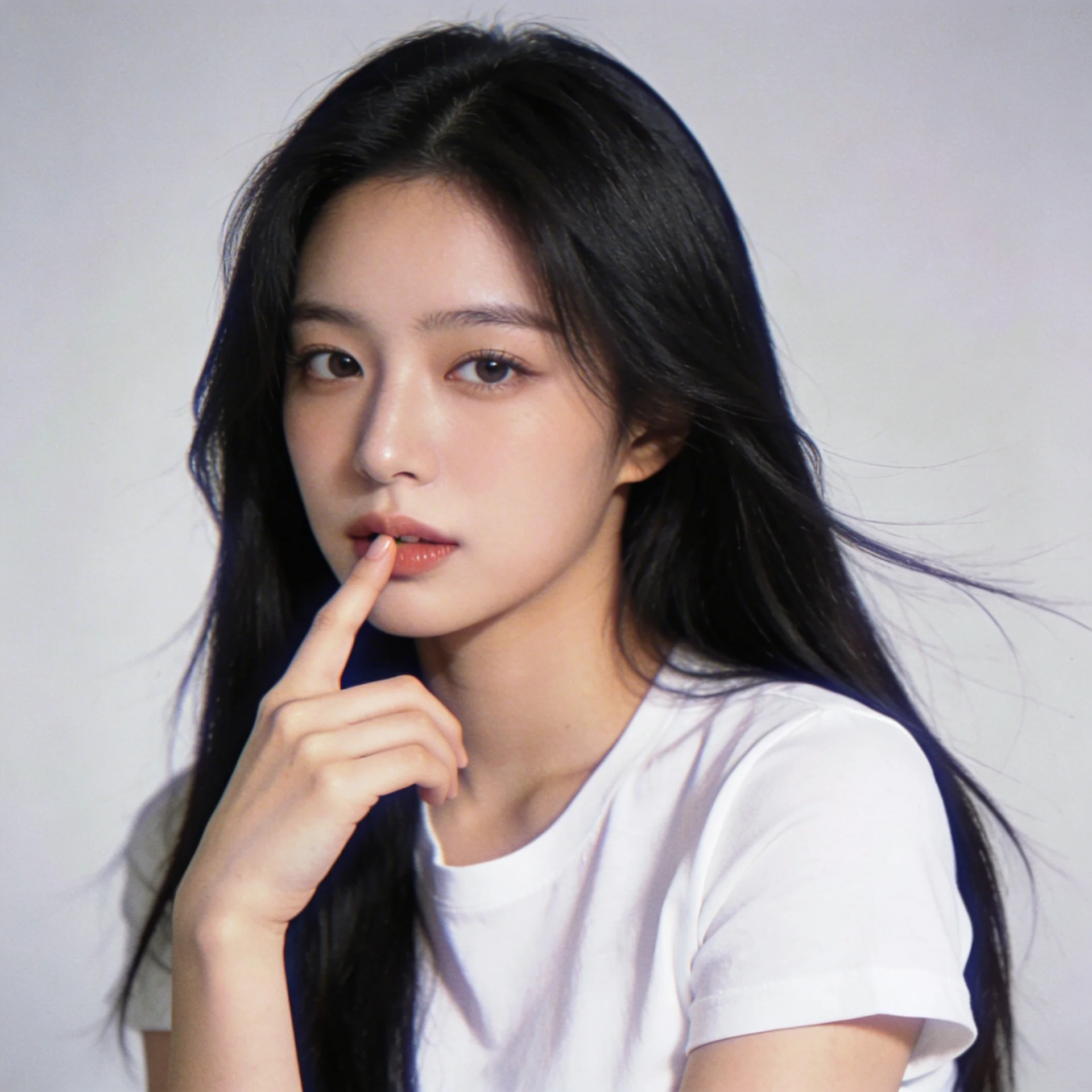 씨드림으로 생성한 한국인 여성의 클로즈업 - 이미지 생성 AI 비교 중