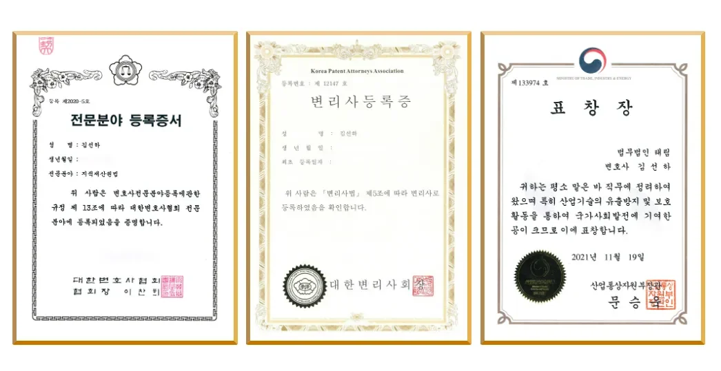 지식재산권전문 김선하 대표변호사 프로필