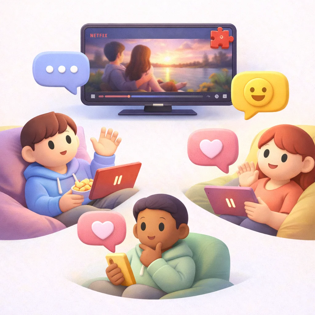 넷플릭스 파티 꿀팁 마무리