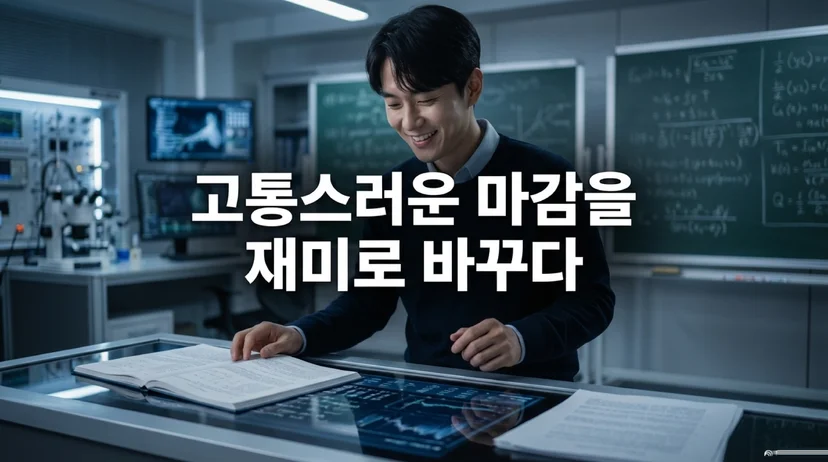 웃는 연구원