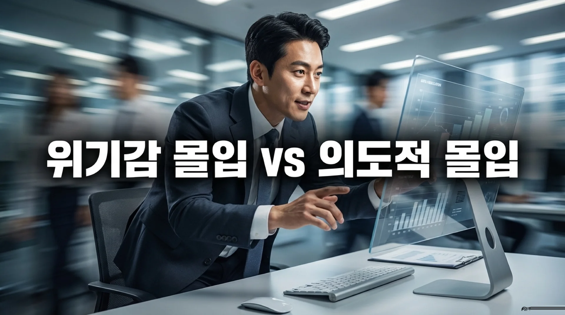 데이터 보는 직장인