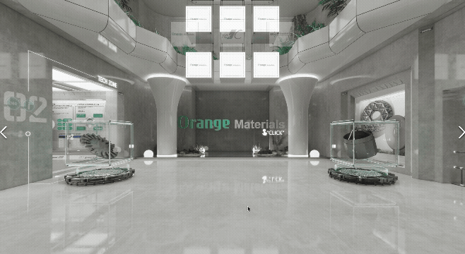오렌지머티리얼즈 3D 홈페이지 체험