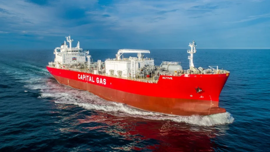 세계 최대 액화이산화탄소 운반선
