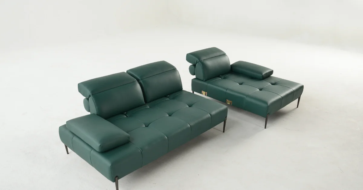 모듈형 소파 유닛 구성