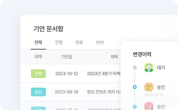 다우오피스 전자결재
