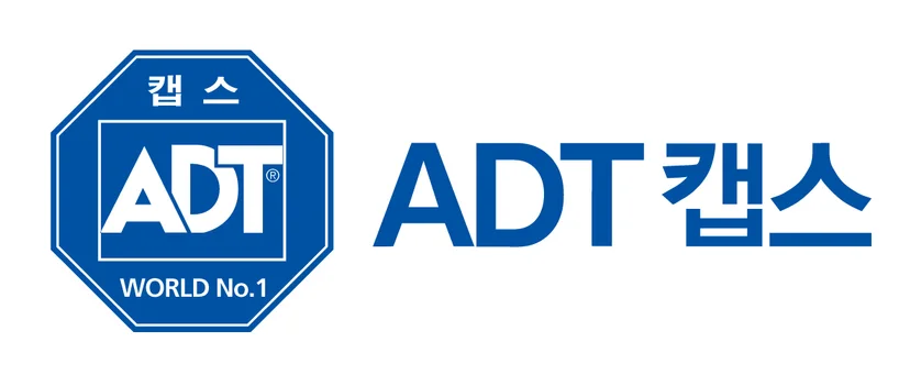 출입통제솔루션 ADT 캡스 로고