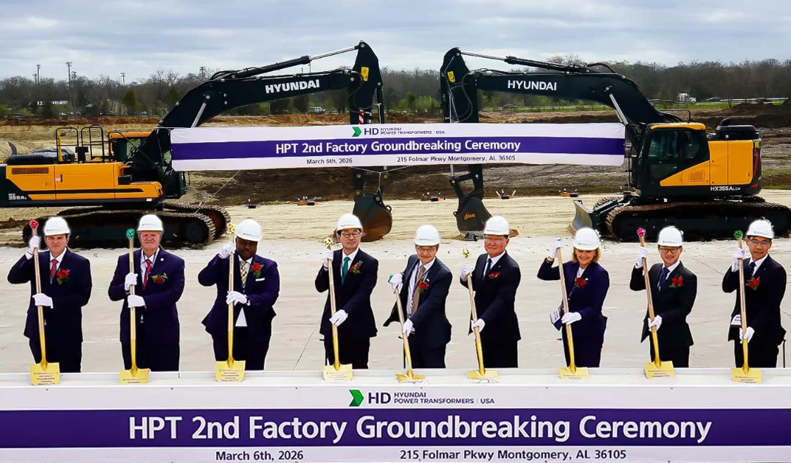 북미 생산법인 HD Hyundai Power Transformers USA 제2공장 기공식
