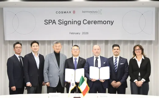 이탈리아 ‘케미노바(Keminova)’와 주식매매계약(SPA) 체결