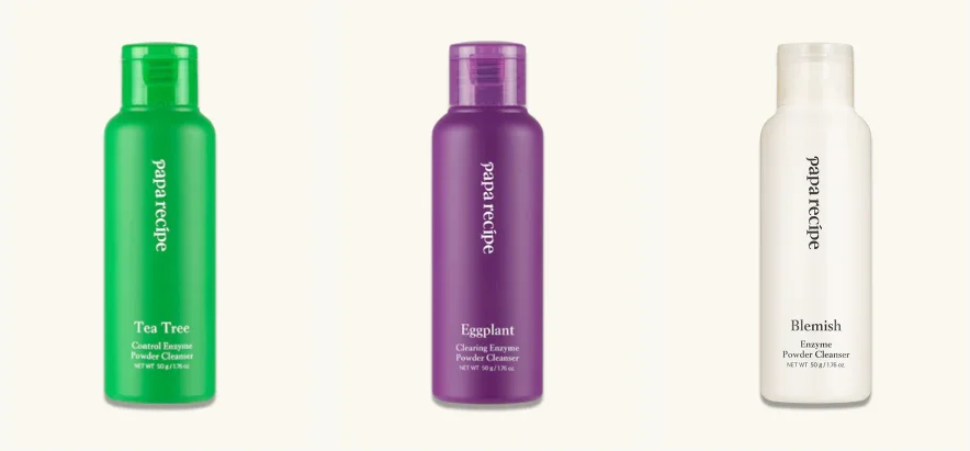 Papa Recipe gentle cleanser line up