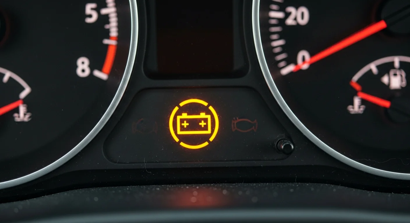자동차 배터리 교체 시기 알리는 계기판 경고등