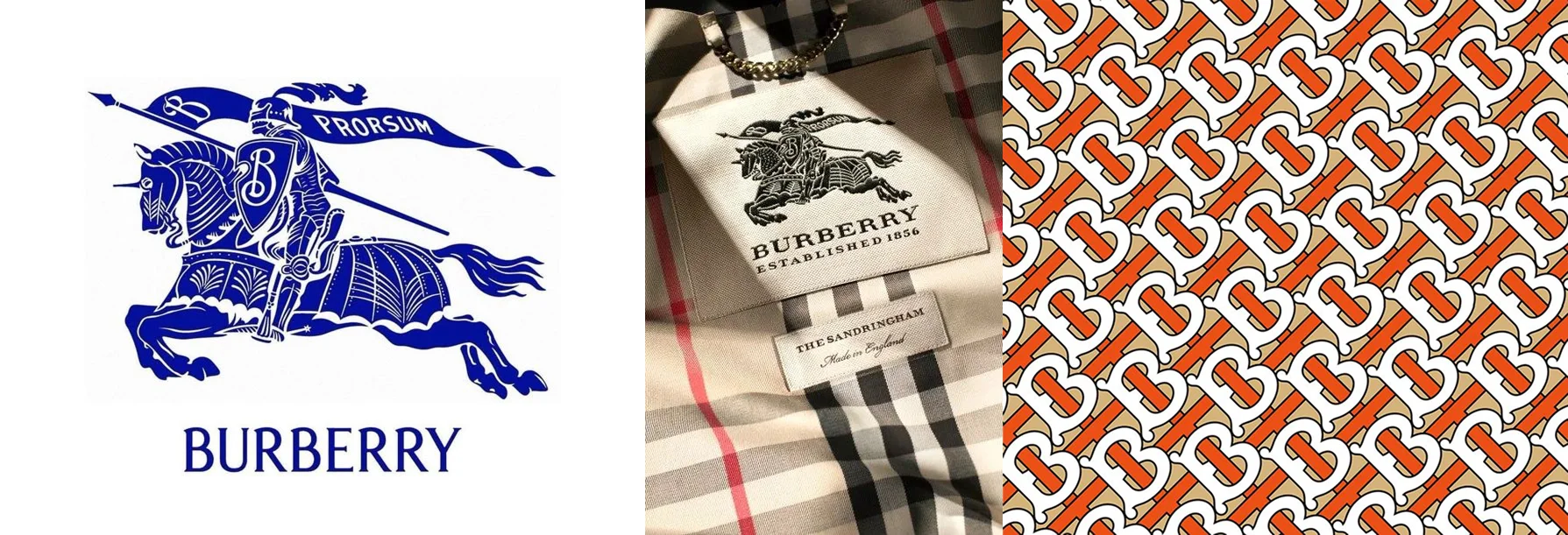 버버리-로고-체크무늬