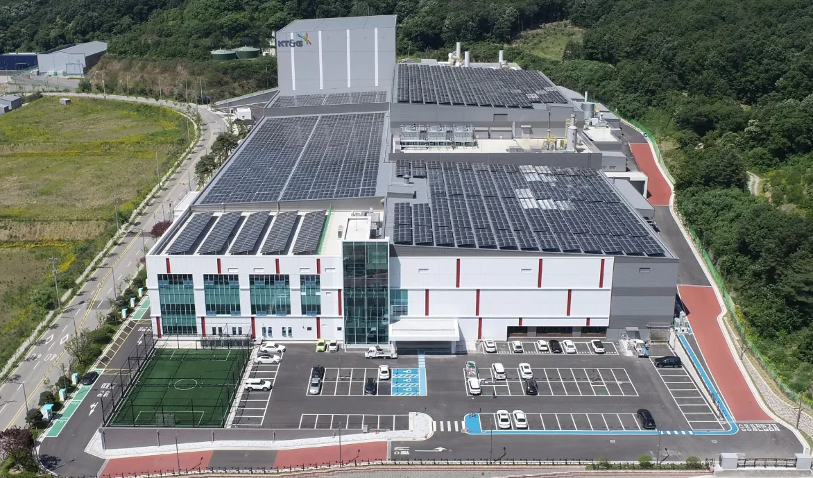 KT&G 세종공장, 국제 친환경 건축물 인증 ‘LEED(Leadership in Energy and Environmental Design)’ 골드등급 획득