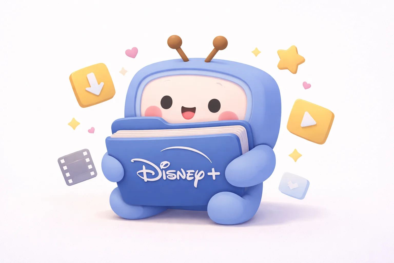 디즈니플러스 저장 위치는?