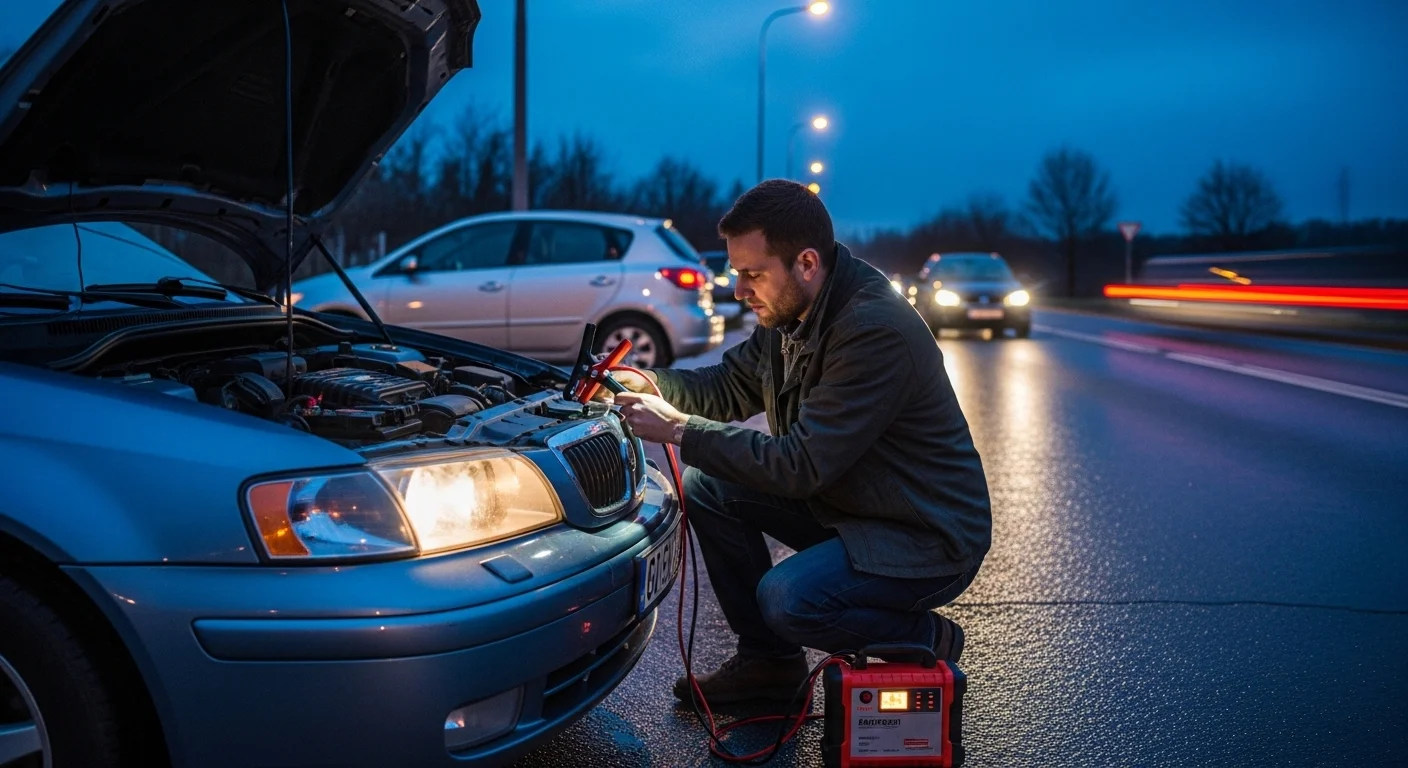 자동차 배터리 방전 긴급출동 점프 스타트 서비스