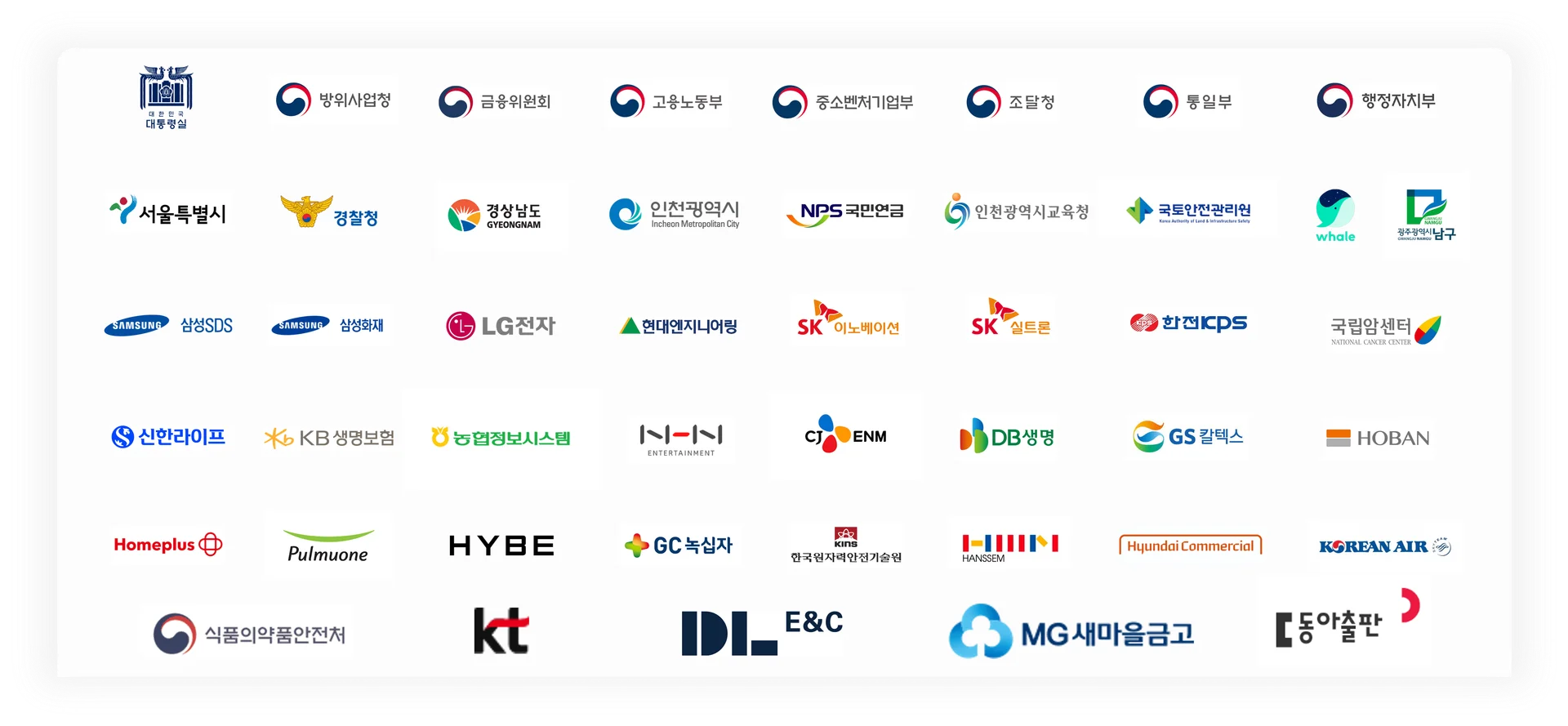 폴라리스 컨버터를 도입한 주요 기업 레퍼런스