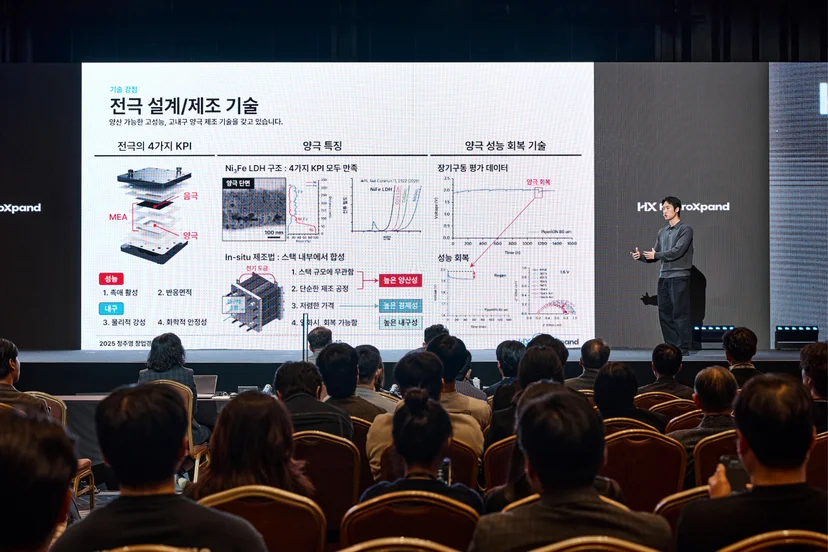 HydroXpand(사진 출처 : 정주영창업경진대회, 기후테크 대상 수상)