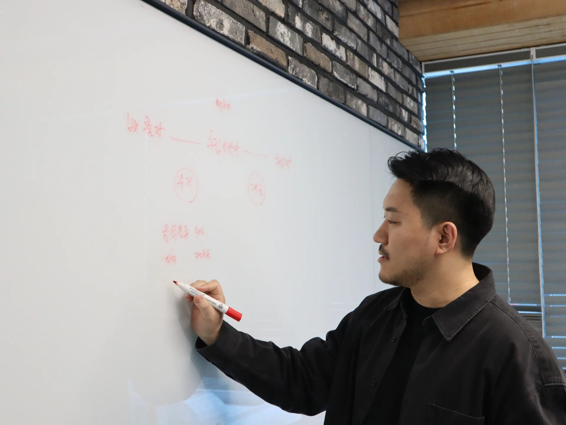 ESG 리포트에 대한 데이터팀의 인터뷰 모습