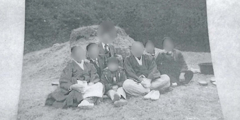 1970년대에 찍힌 흑백사진