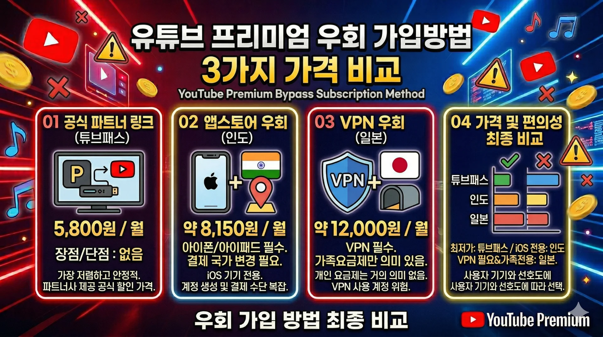 우회 방법 3가지