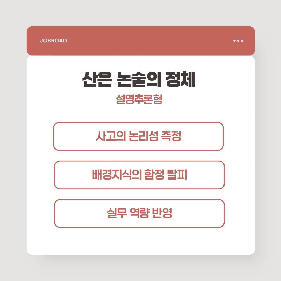 2026 KDB 산업은행 논술 특징