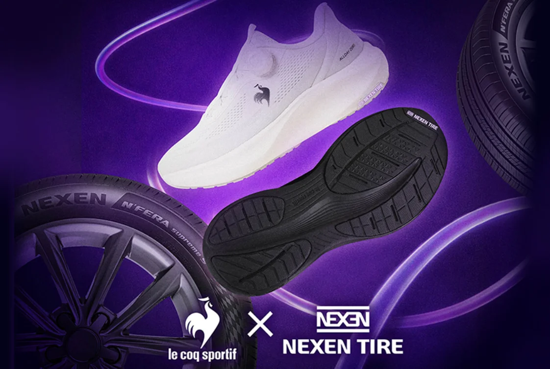 넥센타이어 X 글로벌 스포츠 패션 브랜드 르꼬끄 스포르티브 협업, 러닝화 ‘올데이 제로(ALLDAY ZERO)'