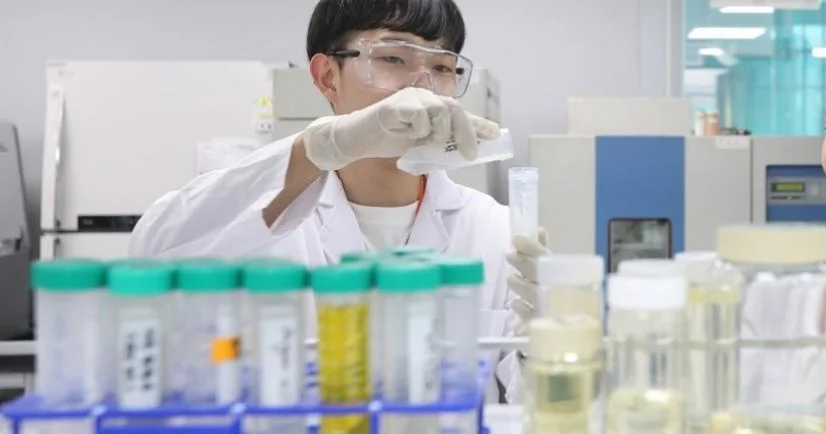 아이레시피 모회사 선진뷰티사이언스의 연구실 모습