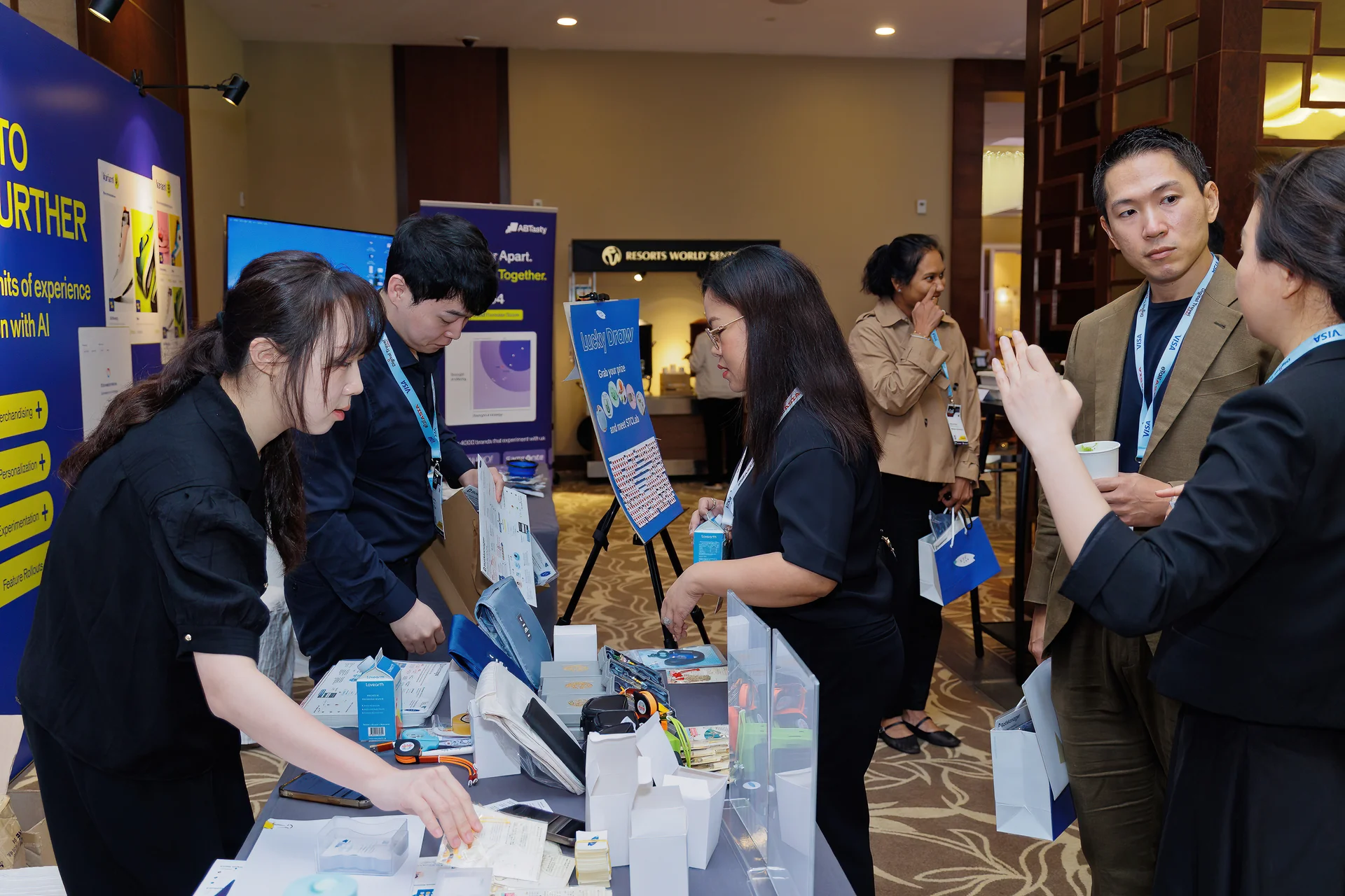 글로벌 고객분들께 에스티씨랩을 각인시키기 위한 다양한 노력을 기울였습니다.