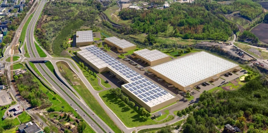 LX판토스 폴란드 카토비체 물류센터 조감도