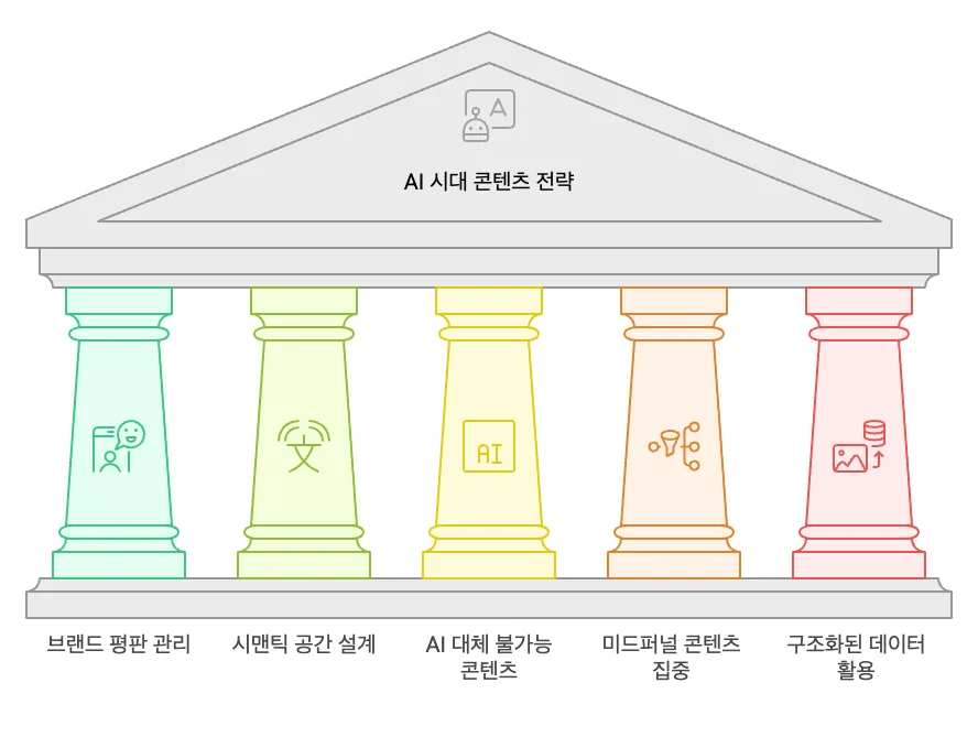 AI 시대 콘텐츠 제작 5가지 실전 전략