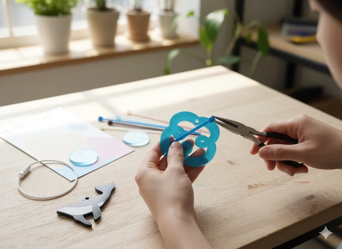 아크릴 키링 DIY 키트