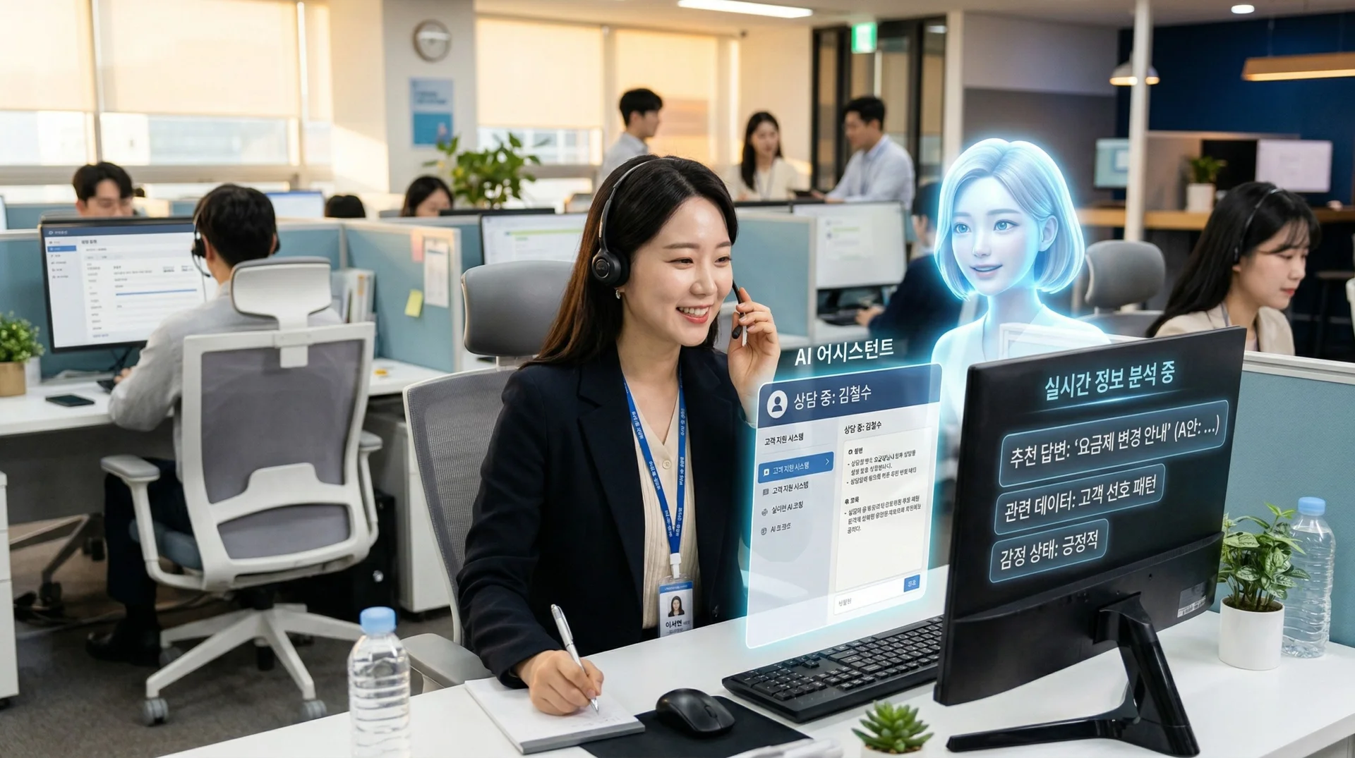 AI상담솔루션, AI고객상담,통합형AI고객상담