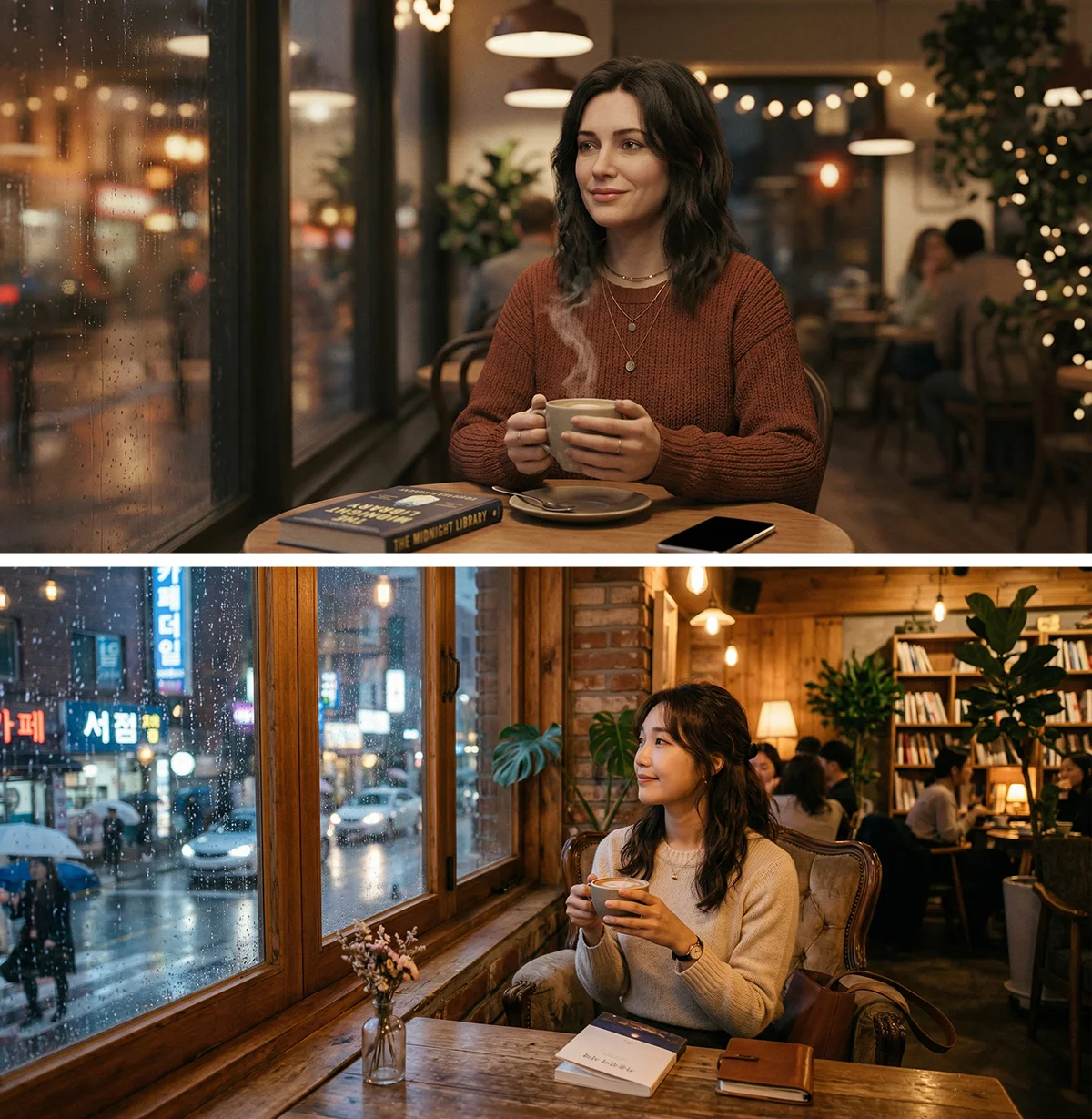 아쉬운 프롬프트로 생성한 이미지