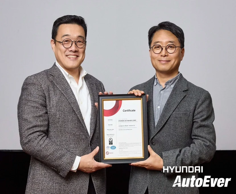 현대오토에버 ‘모빌진 엑스-스튜디오(mobilgene x‑Studio)’ 자동차 기능안전 국제표준(ISO 26262) 인증