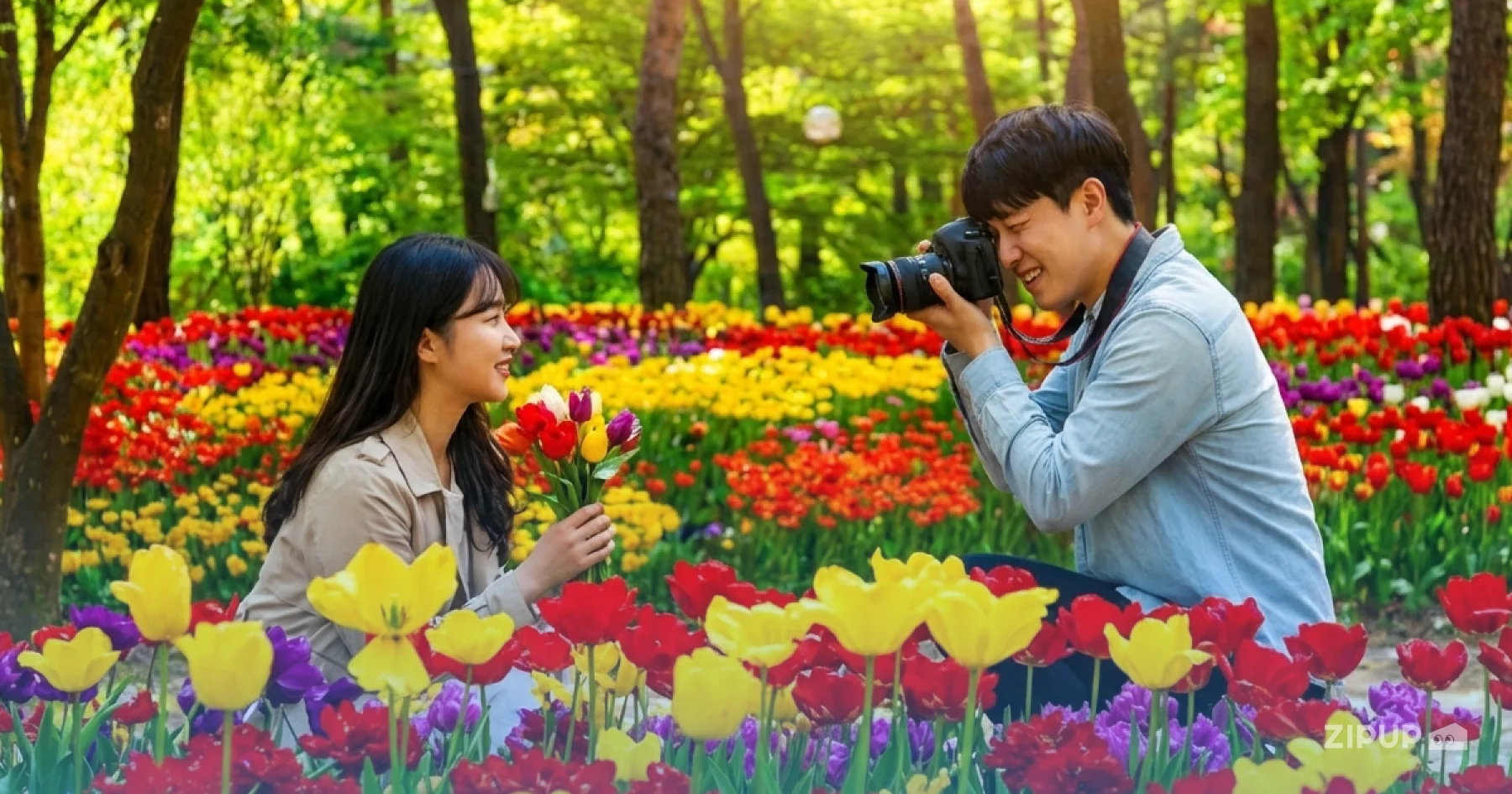 서울숲 튤립 개화 시기와 산책 포인트, 접근성까지 한눈에 정리한 봄꽃 명소 가이드로, 서울 도심에서 가볍게 즐길 수 있는 봄 나들이 장소를 소개