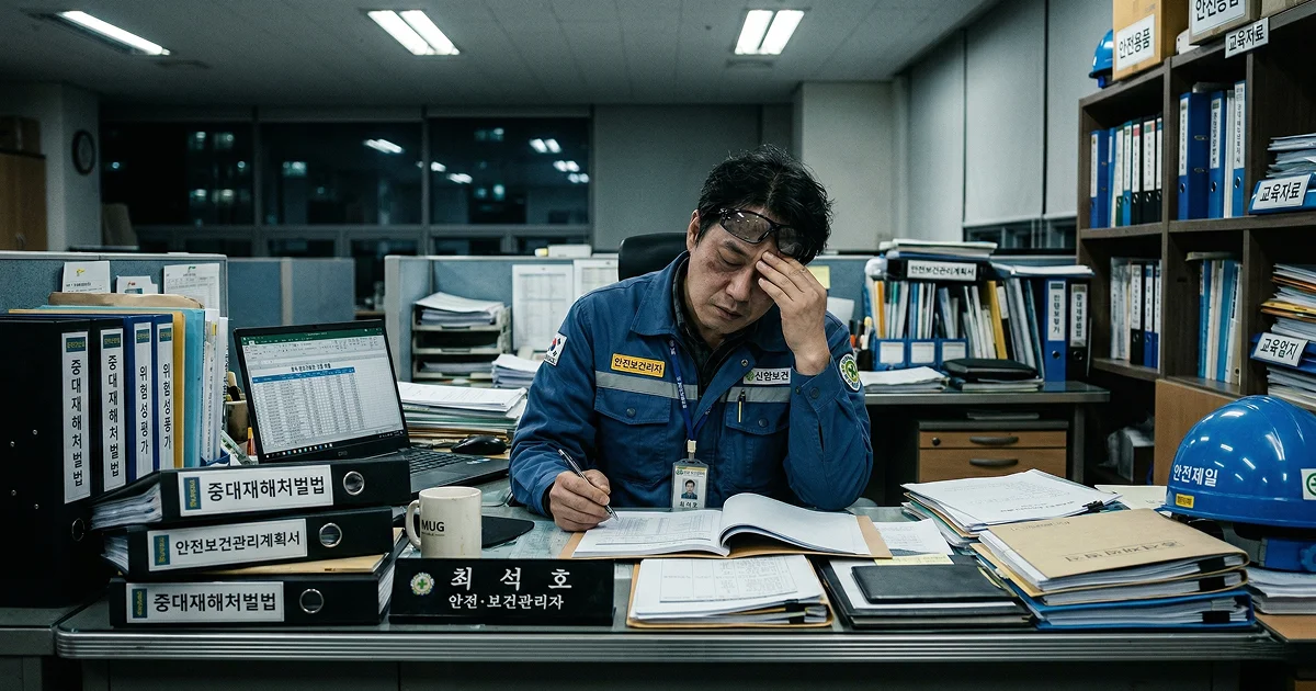 중대재해처벌법 보건관리자 안전관리자