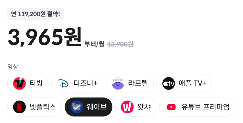 피클플러스 웨이브 프리미엄 선택