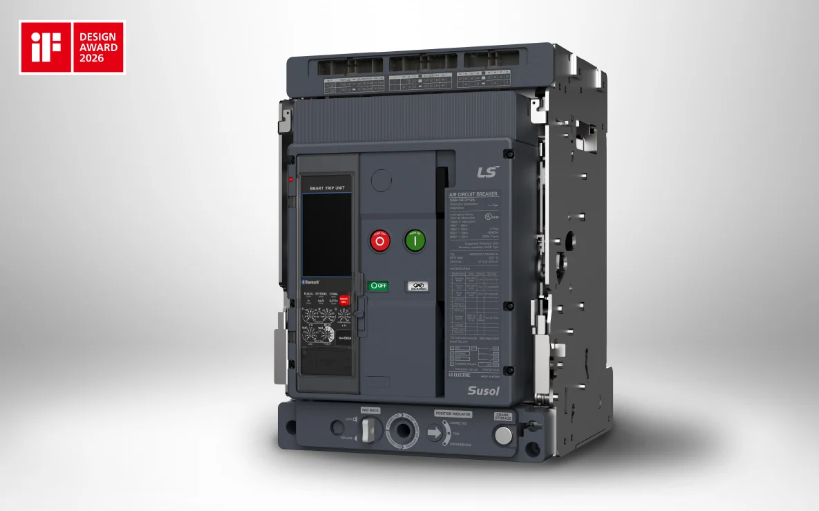 ‘iF 디자인 어워드 2026’ 제품 디자인 부문 본상 수상작, 스마트 차단기 ’Compact ACB’