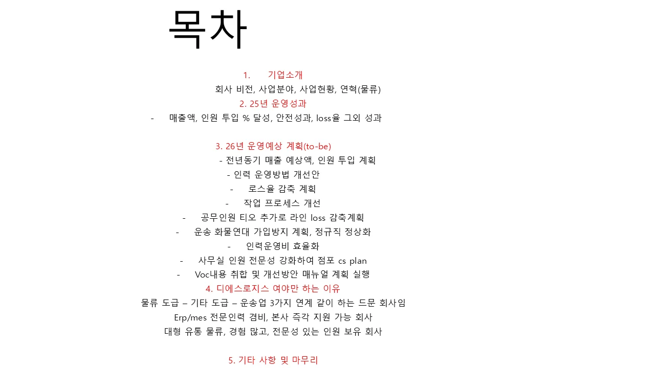 회사소개서 PPT 실제 사례2