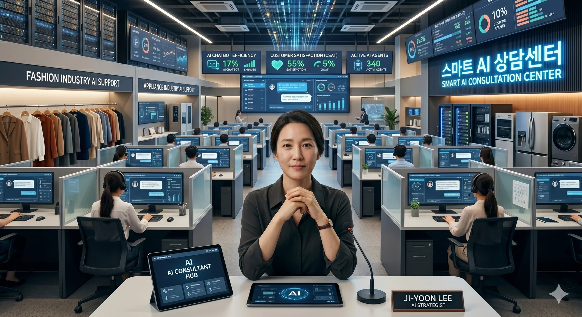 버티컬AI, 범용AI, 고객상담, 고객상담센터