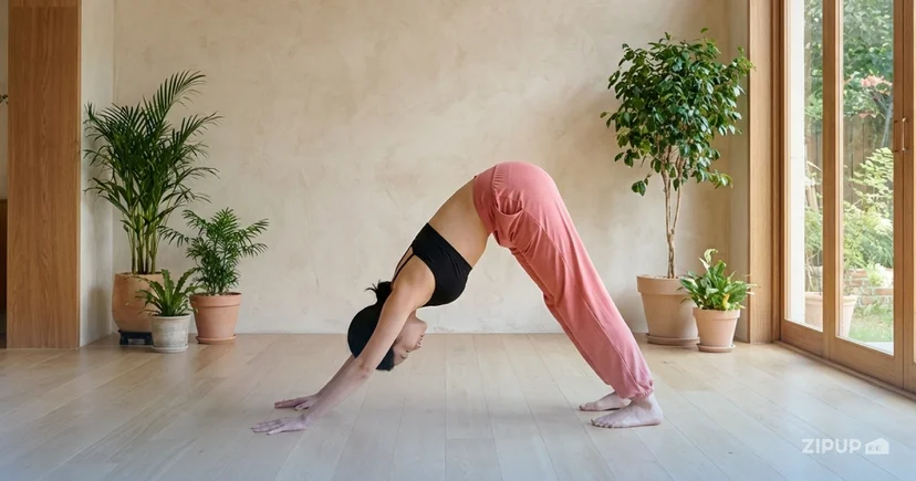 다운독(Downward Dog)은 전신을 길게 늘려주는 대표적인 요가 기본 자세입니다. 어깨, 등, 햄스트링까지 한 번에 풀어주며 초보자도 부담 없이 따라 할 수 있는 효과적인 스트레칭 동작이에요.
