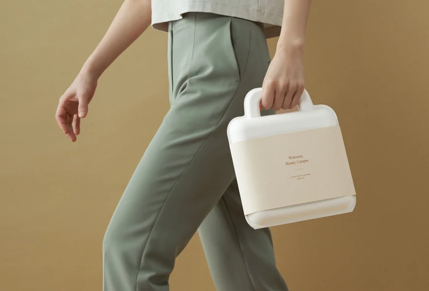 리스튜디오가 만든 페이퍼 몰드 가방 패키징